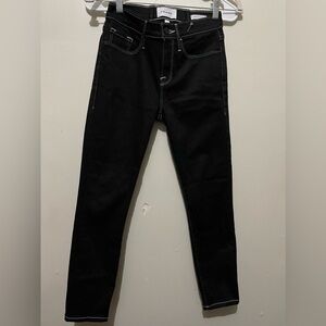 Frame Denim Skinny Cropped Jeans